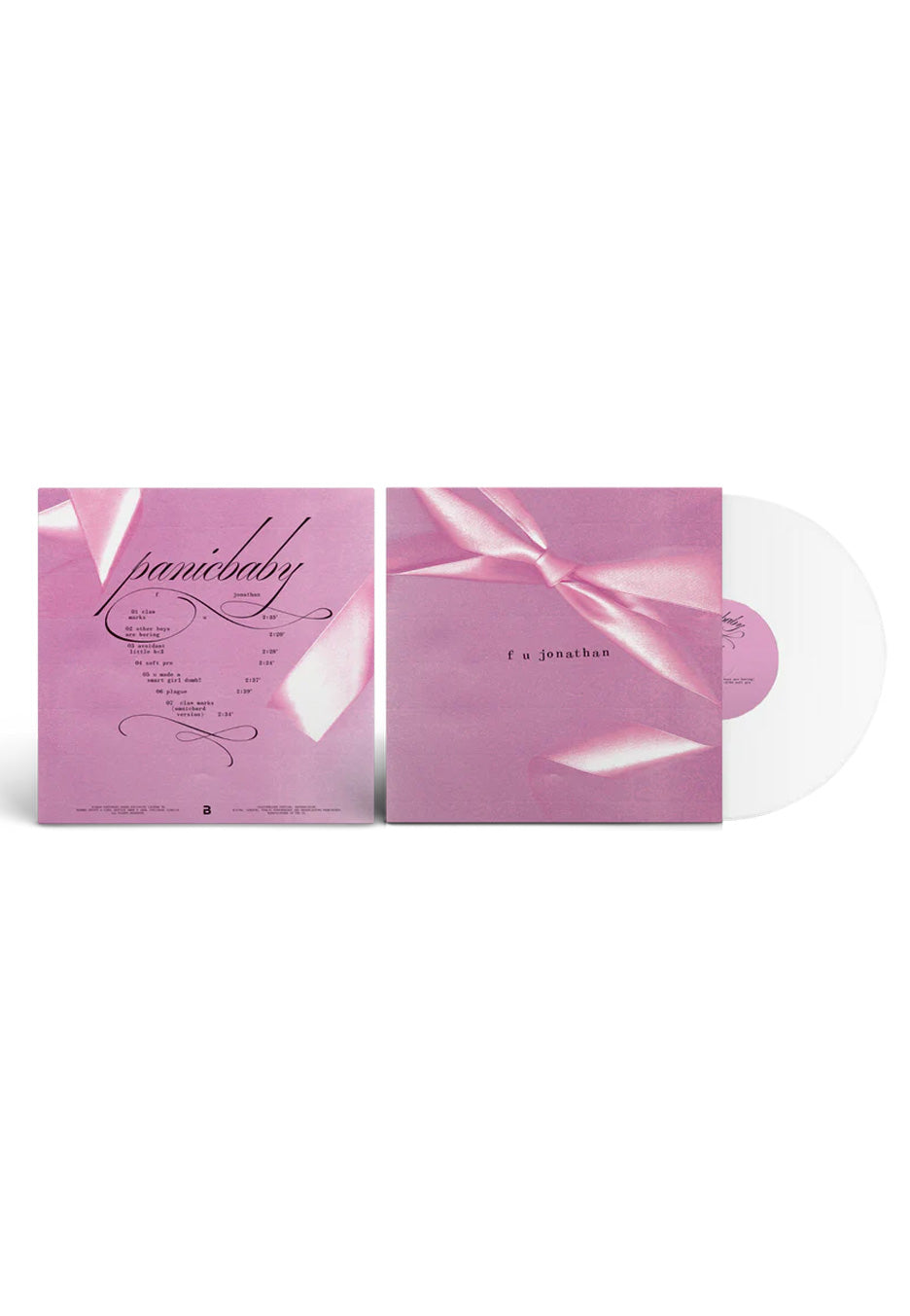 panicbaby - f u jonathan White - Colored Vinyl | Neutral-Image