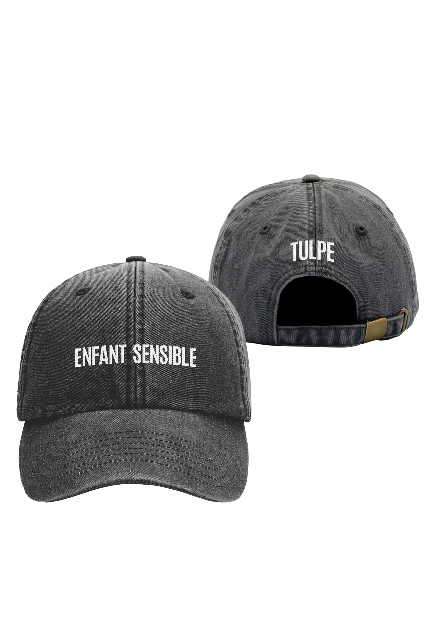 Tulpe - Enfant Sensible vintage black - Cap | Neutral-Image