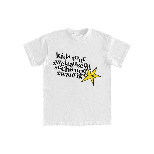 Kasi - kids Tour 2026 White - T-Shirt